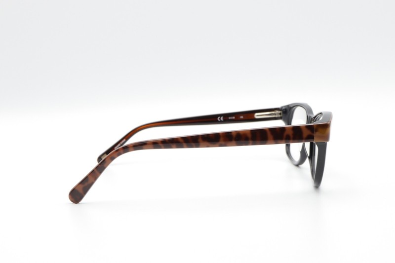 NINE WEST NW5036 001 Black-Brown 51-18-135 Eyeglass Frames Flex Hinges X989 gallery