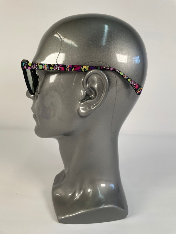 Zeelool VFT0271-13 Street-Artist Eyeglasses Frame 47-21-145 Black/Multicolor gallery