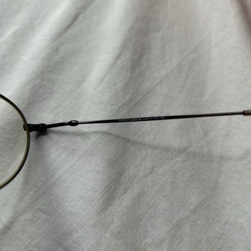 Giorgio Armani Oval Eyeglass Frames 269 1069 50-20 140 Made In Italy gallery