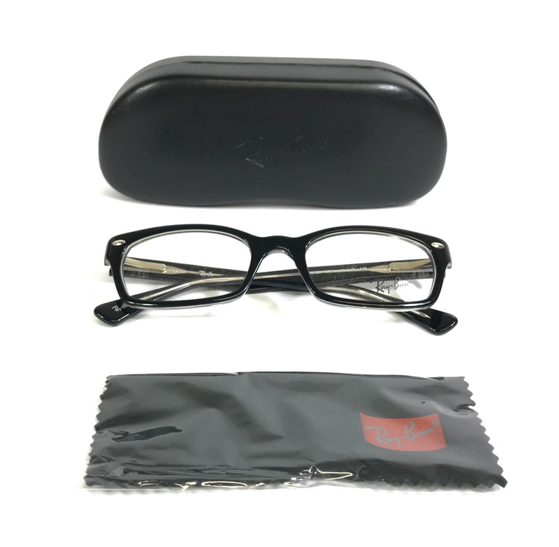 Ray-Ban Eyeglasses Frames RB5150 2034 Polished Black On Transparent 50-19-135 gallery