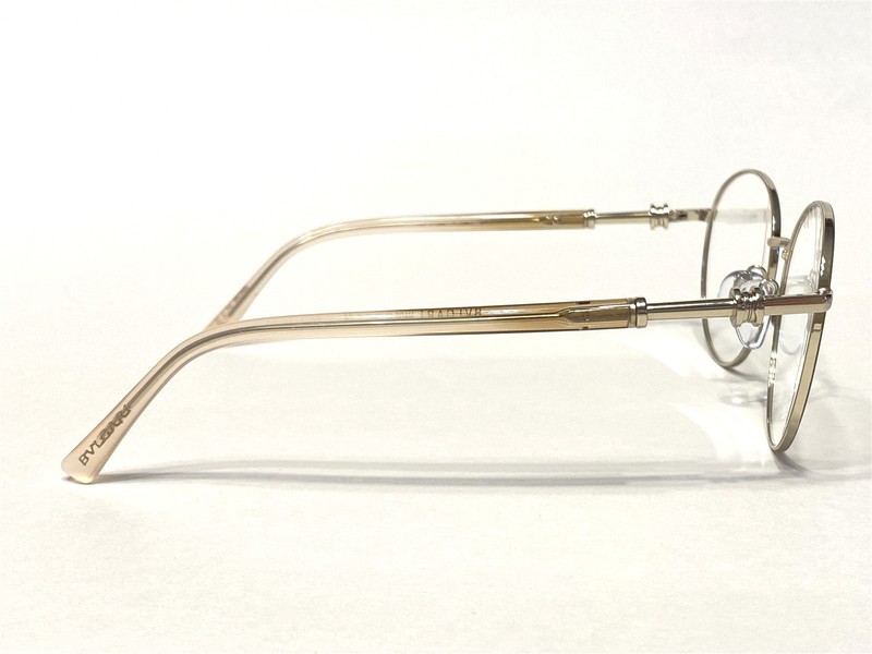 Women's Bvlgari Eyeglasses Frames BV2207 2037 Brown & Gold Round 54/17~140 NEW gallery