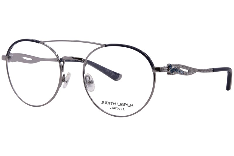 Judith Leiber Couture Adore Sun Eyeglasses Women’s Sapphire Full Rim 54mm