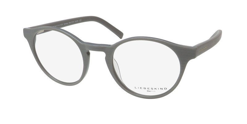 NEW LIEBESKIND BERLIN 11018 EYEWEAR GRAY 800 PLASTIC OVAL SUNGLASS CLIP-ONS gallery