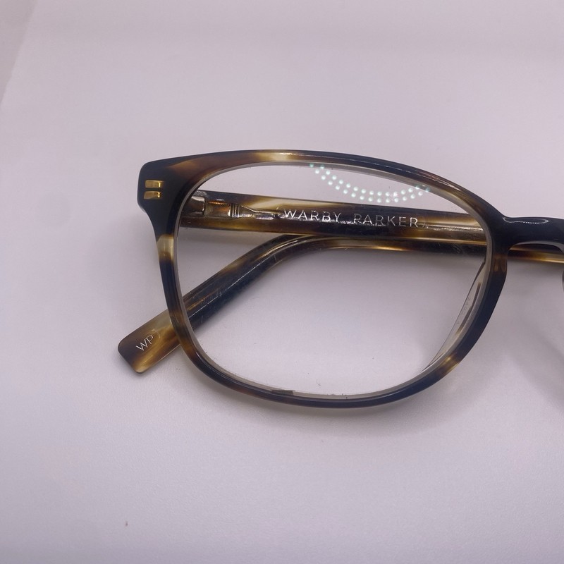 Warby Parker Eyeglasses FRAME ONLY Clemens Men 54-16-142 Brown Tortoise 760 gallery