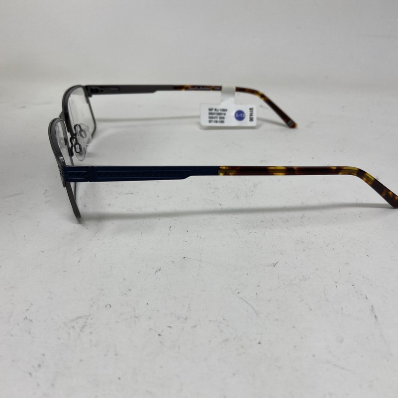Randy Jackson Eyewear 1064 300 57-18-150 BLUE FLEX HINGE EYEGLASSES 280K gallery