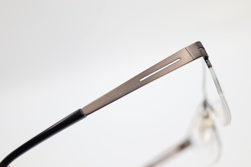 SKAGA 3750-U TOMAS 509 Satin Gunmetal 55-16-140 Half Frames TITANIUM ITALY S256 gallery