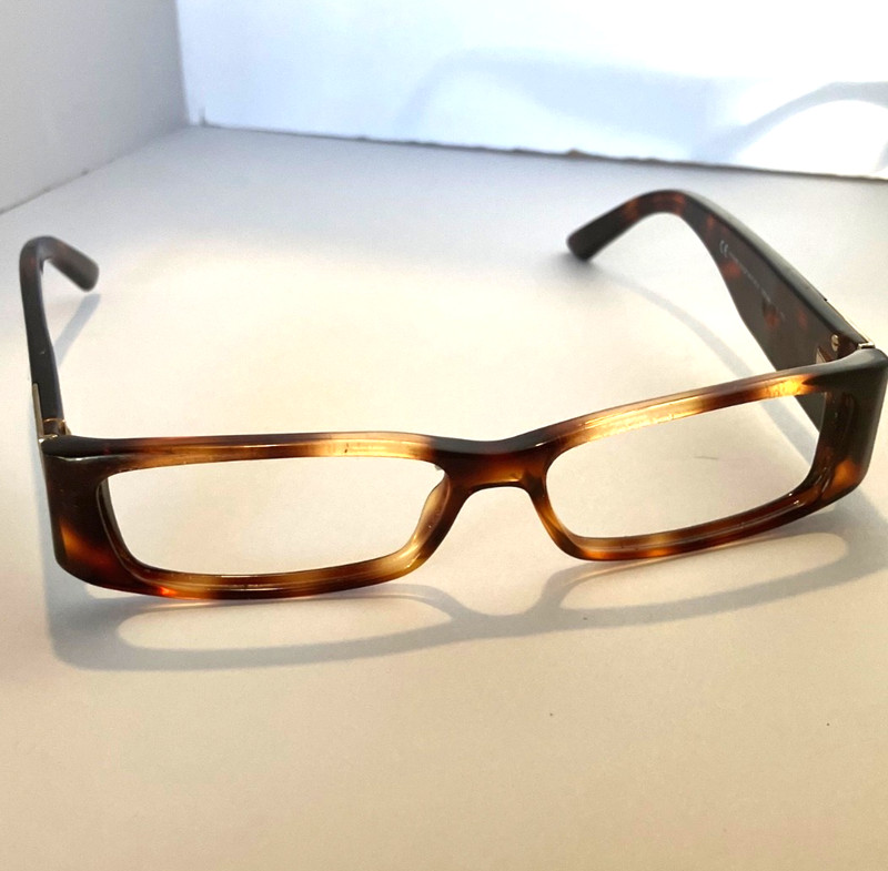 G8 CHRISTIAN DIOR EYEGLASSES FRAMES CD3146 53-15-135 ITALY 0086 OLIVE AMBER gallery