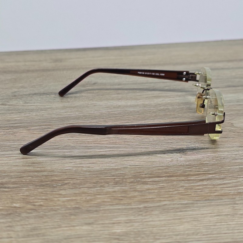 Vintage Polo Sport Japan Eyeglasses PS8135 COL.105M 51-17-135 Rimless RARE gallery