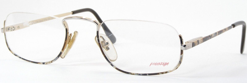 Vintage Prestige 274 22 Gold /Brown /Multicolor UNIQUE RARE EYEGLASSES 50-21-135