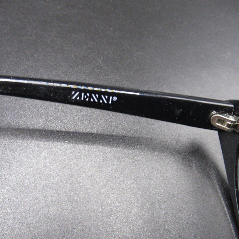 Zenni Black Cat Eye Eyeglass Frames Women's Full Rim 2025621 gallery