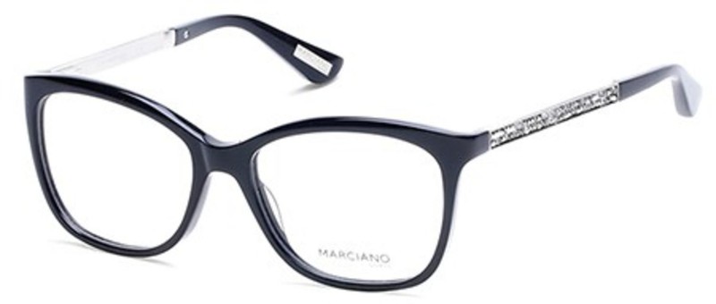 Guess By Marciano GM 0281 Shiny Black / 001 Size 54 Eyeglasses