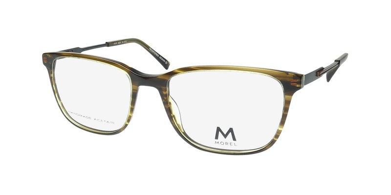 NEW MOREL NOMAD 40197N EYEGLASSES FRANCE FULL-RIM MENS SP03 SQUARE 56-19-150
