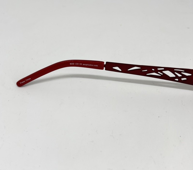 Coconut Beach by Vera Cruz 135 Red Eye Glasses Frame gallery