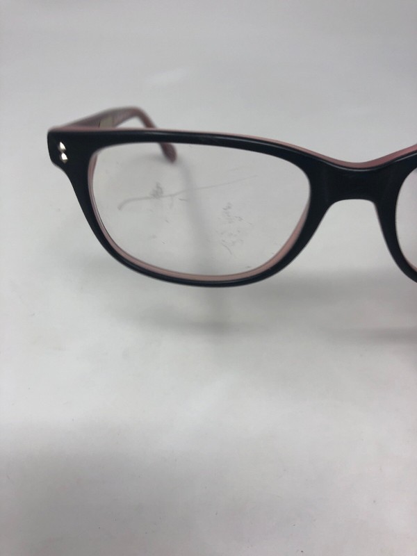 ERNEST HEMINGWAY 4617 Eyeglasses Frame 52-17-140 Black Matte Horn/Pink A582 gallery