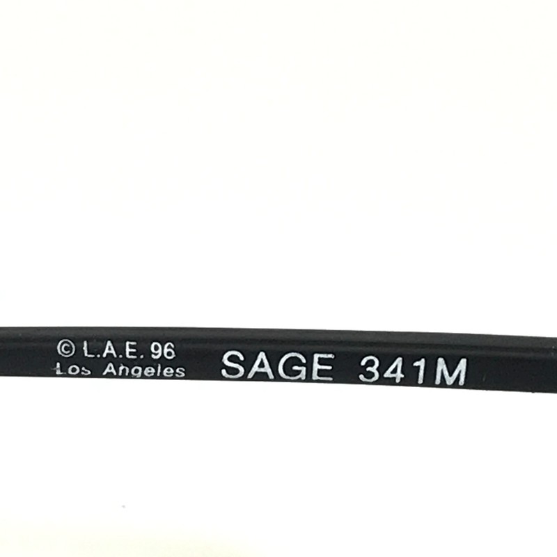 Vintage la Eyeworks Eyeglasses Frames SAGE 341M Matte Navy Blue Round 43-25-135 gallery
