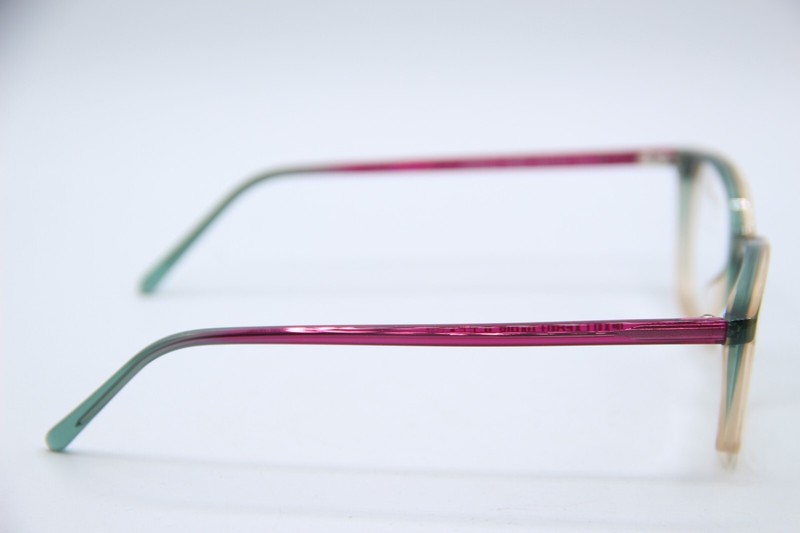 NEW JEAN LAFONT JUNGLE 4055E GREEN BROWN PINK AUTHENTIC FRAMES EYEGLASSES 45-18 gallery