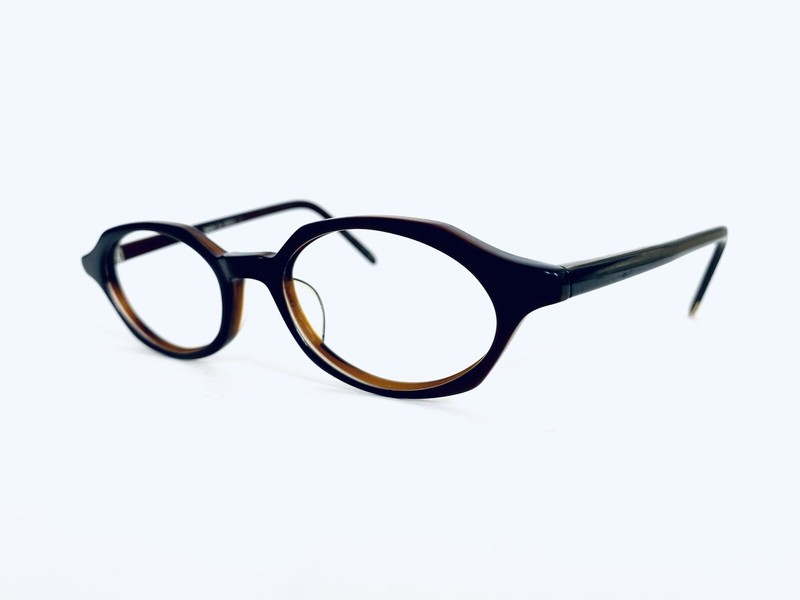 Great Shape Eyewear Tortoise Oval Round Lucite Glasses USA U/Z 512 46 17 130