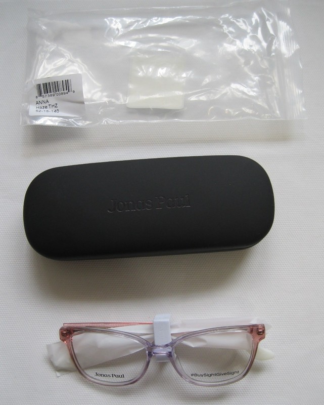 Jonas Paul Anna THZ Transparent Haze Pink 52/15/140 Eyeglass Frame Teen Girls