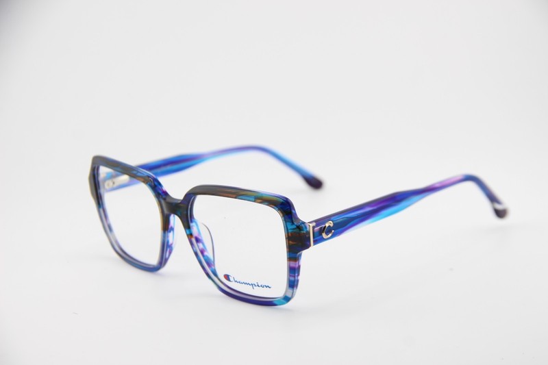NEW CHAMPION LAKE C03 BLUE GREEN BROWN AUTHENTIC FRAMES EYEGLASSES 53-17