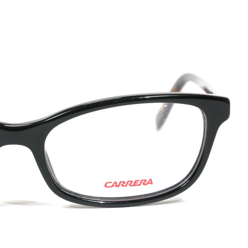 New CARRERA CA6647 3L3 Black Clear Grey/ Tort 50[]17 140 Eyeglass Frames #680 gallery