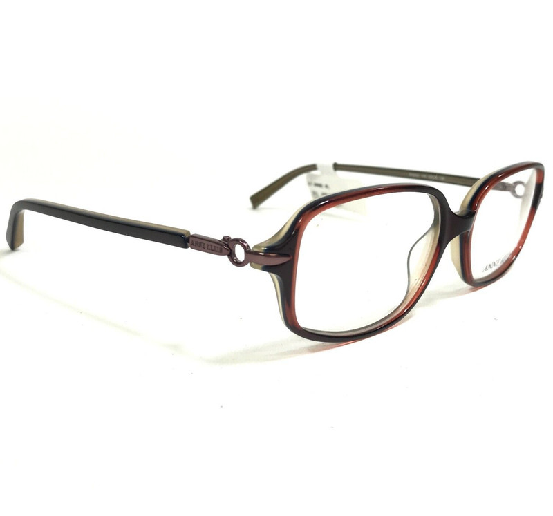 Anne Klein Eyeglasses Frames AK8042 132 Gray Burgundy Red Square 53-16-135 gallery