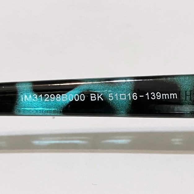 Isaac Mizrahi Frames IM31298B000 51[]16 - 139mm Black Teal Rectangle gallery