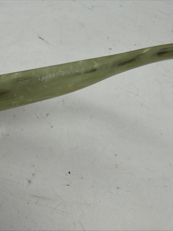 Giorgio Armani GA 427/S light green Shield Sunglasses PKHT1 105 Check Lens gallery