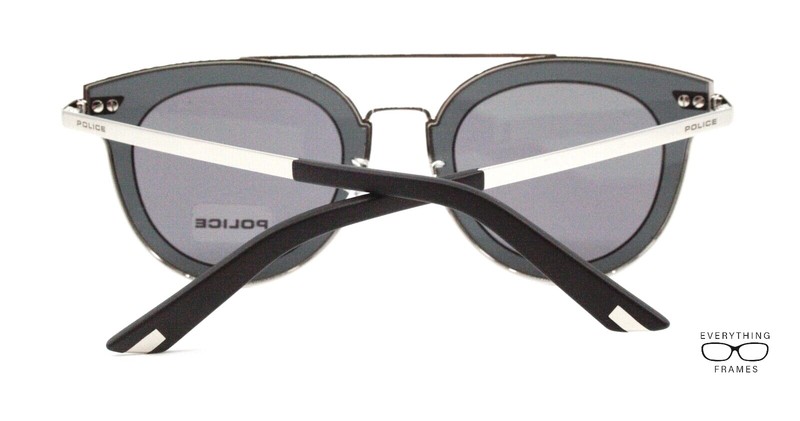 Police SPL349 579X SILVER/BLACK MIRROR Sunglasses New Authentic 47 gallery