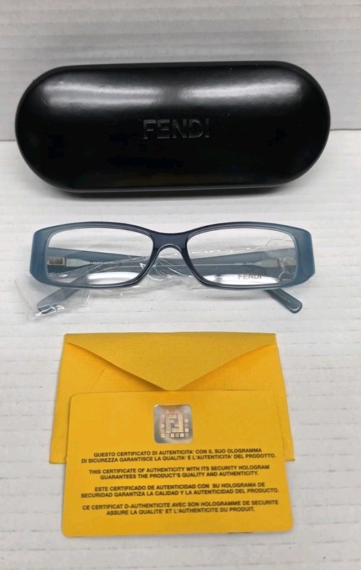 Fendi Eyeglasses Frames F830 Blue Green Women’s 52 15 135 Case Included gallery