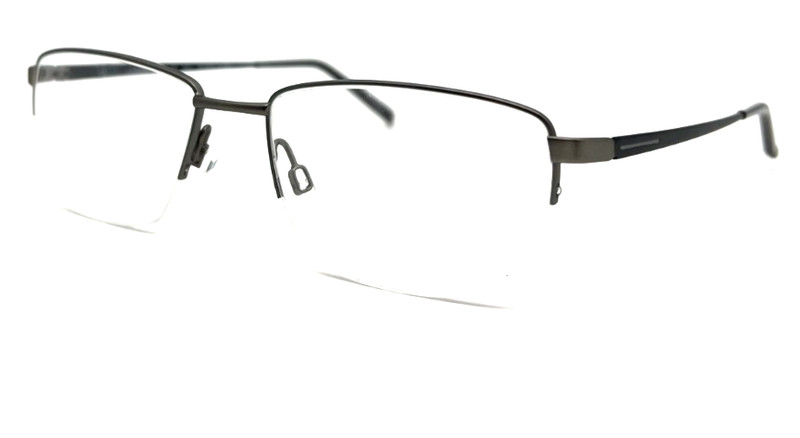 NEW CHARMANT CH11441 GR GREY AUTHENTIC EYEGLASSES 54-18-140