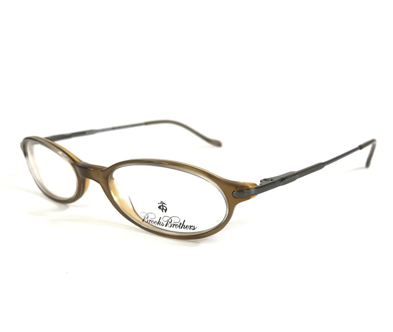 Brooks Brothers Petite Eyeglasses Frames BB658 5202 Clear Brown Gray 48-17-135 gallery
