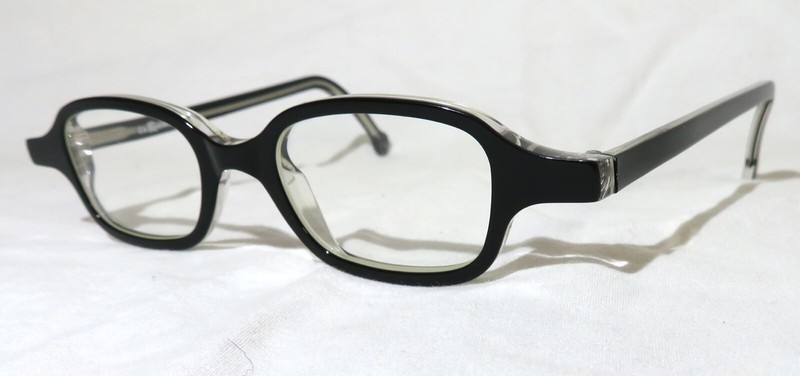 l.a. Eyeworks eyeglass frame New old stock 1998 Subzero 789 Italy BLK eyeglasses