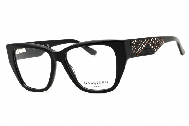GUESS BY MARCIANO GM50019-001-52 Eyeglasses Size 52mm 15mm 140mm BLACK Women NEW