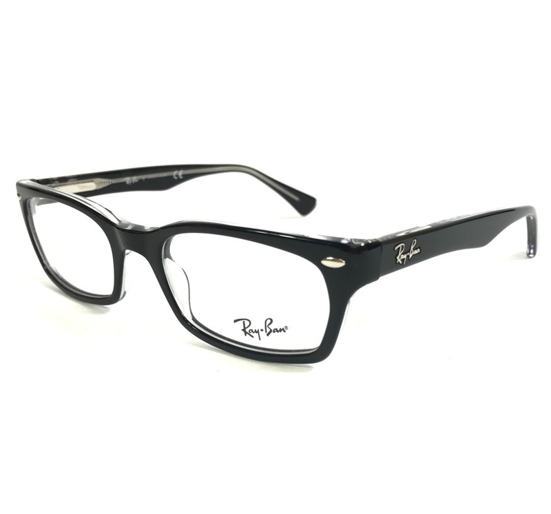 Ray-Ban Eyeglasses Frames RB5150 2034 Polished Black On Transparent 50-19-135