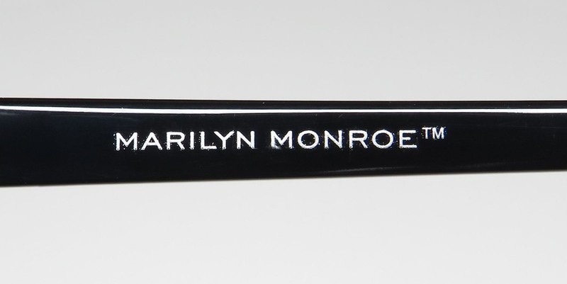NEW MARILYN MONROE MMO 140 EYEGLASSES WOMENS CAT EYE BLACK 001 PLASTIC 53-14-135 gallery