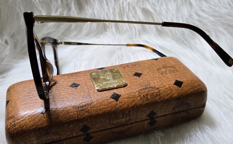 NEW MCM2701 214 Havana Eyeglasses 54mm with MCM Case gallery