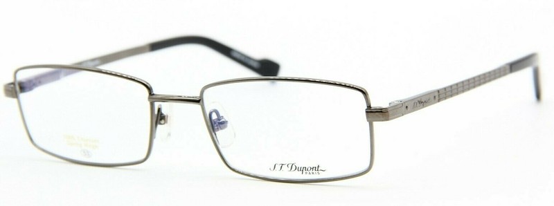 NEW ST DUPONT DP-0003U 3 GUNMETAL AUTHENTIC FRAMES EYEGLASSES RX DP 0003U 53-18