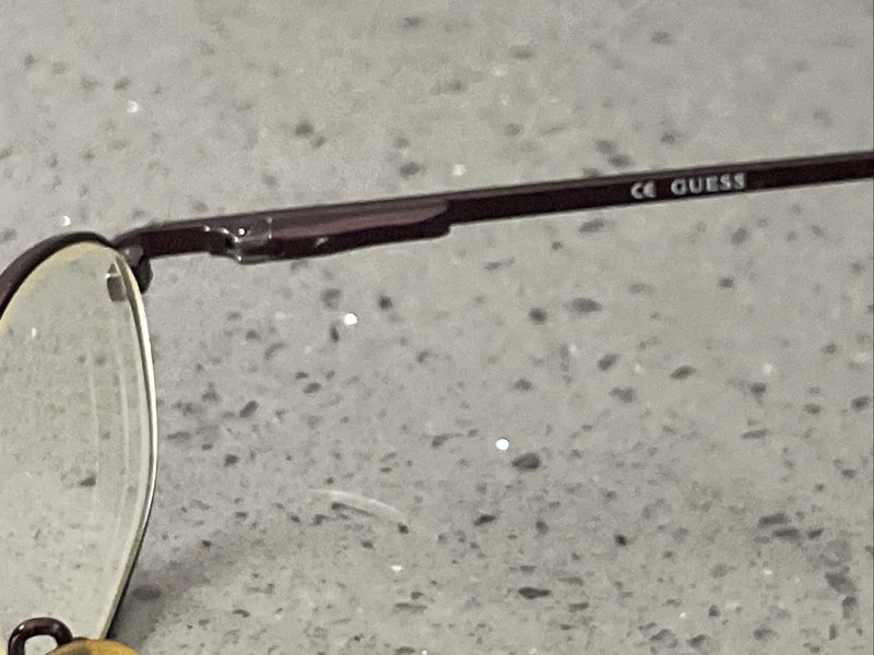 Guess BU 44-17-125 FLEX HINGES Purple Burgundy Full Rim Eyeglasses Frames ONLY gallery