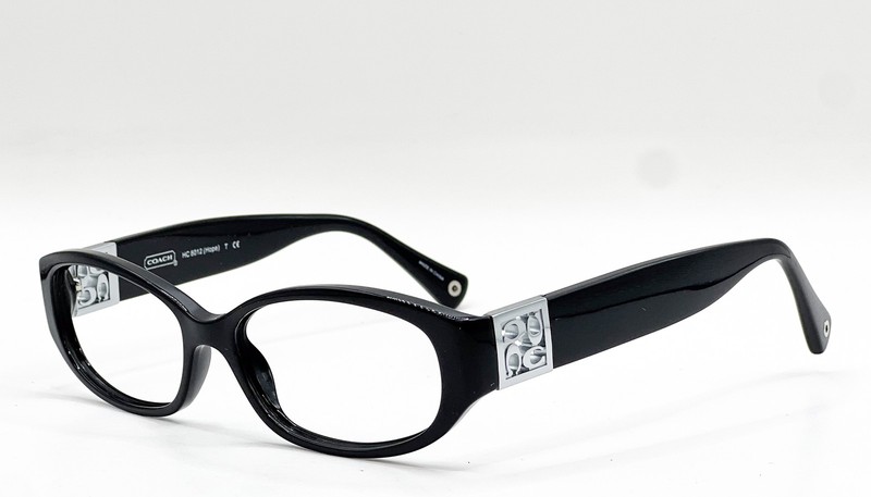 NEW COACH HC 8012 5002/11 BLACK AUTHENTIC EYEGLASSES 53-15