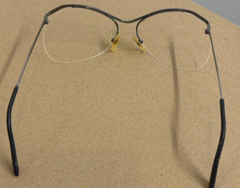 Logo Paris 231-07 Oversized Round Oval Avaitor Style Eyeglass Frames Half Rim gallery