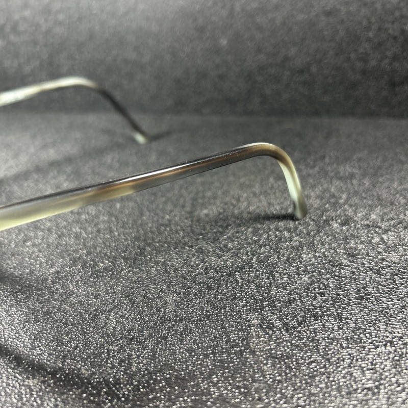 NEW Ray Ban Eyeglasses RB5430 8356 Bernard Gray Green Striped 49-21-145 Round gallery