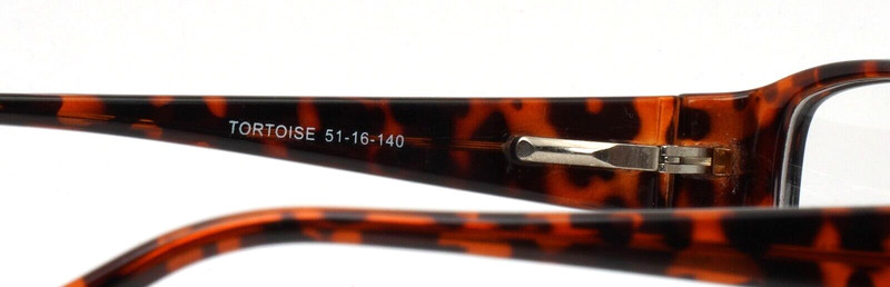 MODERN OPTICAL Active Tortoise Womens Rectangle Eyeglasses 51-16-140 B:30 A gallery
