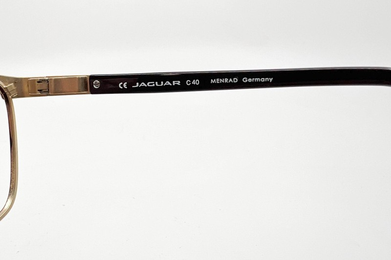 Jaguar 37352 5100 Titanium 61-15-140 Gold Black FRAME 17605 gallery