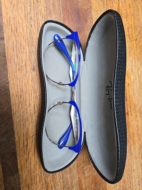 RAY-BAN RB 6346 2972 BLUE BRONZE AUTHENTIC FRAMES EYEGLASSES 50-19
