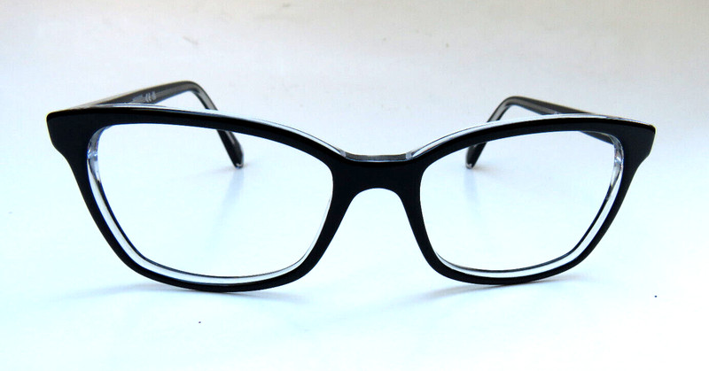Ray Ban RB 5362 2034 Black Clear Eyeglasses Frames 54-17-140 Frames Only Women