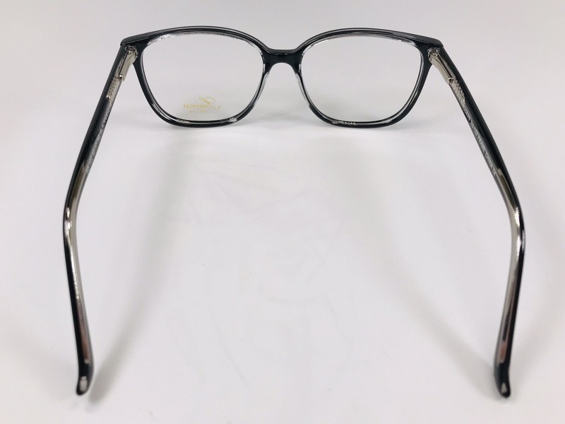 New Designer Inspired SUCCESS SS-122 Black on Crystal Eyeglasses 53mm w/Case gallery