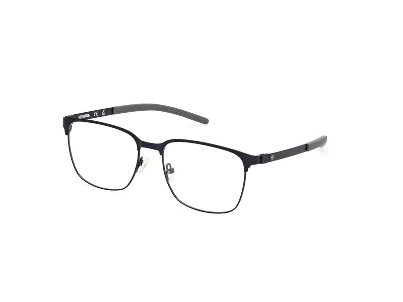 HARLEY-DAVIDSON HD50018 Eyeglasses Eye Glasses 091 Blue Authentic New 53 Unisex
