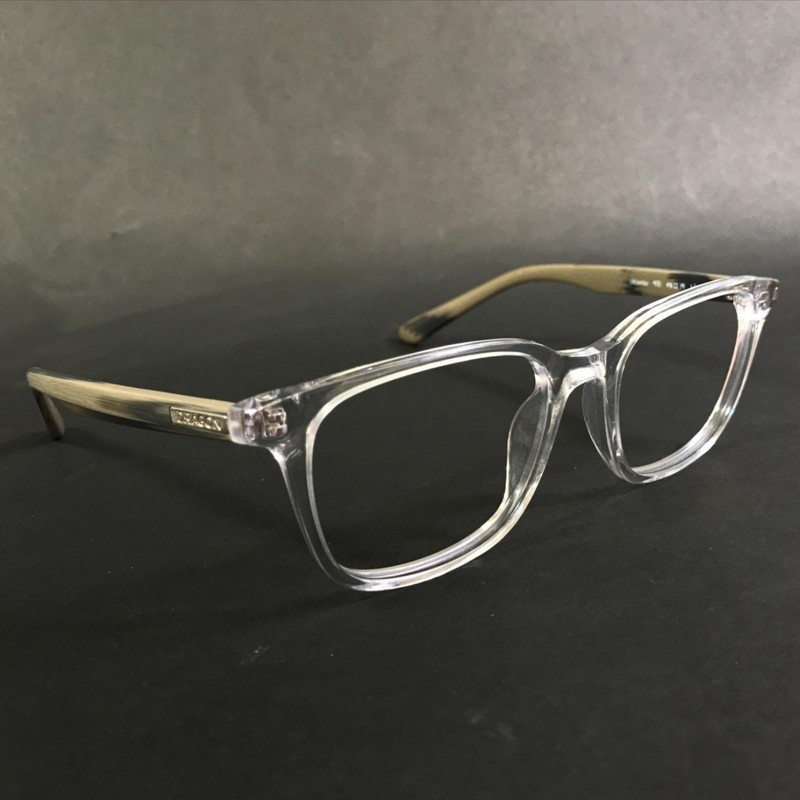 Dragon Eyeglasses Frames DR2026 971 Clear Beige Square Full Rim 53-19-145 gallery