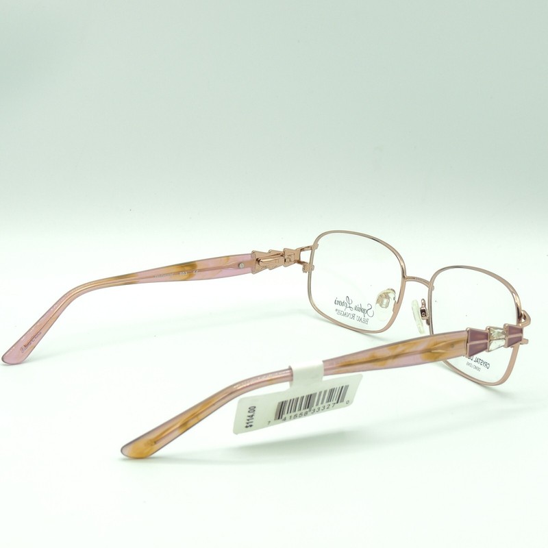 Sophia Loren BR81 Natural 003 Eyeglass Frame 56 17 135 gallery