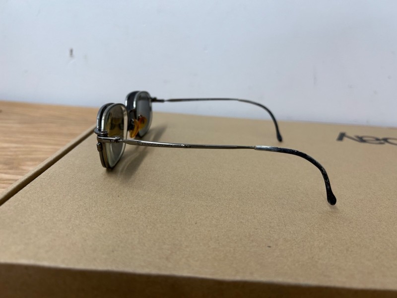 VTG Easyclip Eyeglass Sunglass Frames Napoleon 9003 Titanium 140mm Oval Full Rim gallery